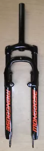 MONGOOSE 29" BLACK/ORANGE BICYCLE SUSPENSION FORK BIKE PARTS 640 - Picture 1 of 7