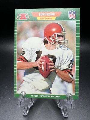 1989 Pro Set - Bernie Kosar #77 Browns - Image 1 of 2