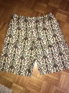 Mens Gucci Silk Shorts Size 50 Brand New - Picture 1 of 7