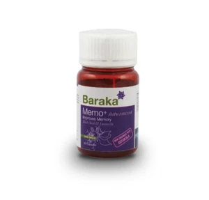 Memo Plus Advanced 60 Brahmi Capsules Bacopa monneira improve memory & Learning - Picture 1 of 5