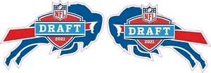 Buffalo Bills Draft Mini Football Helmet Decals - Picture 1 of 2