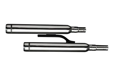 Yamaha Road Star Delkevic 21" Stainless Muffler Exhaust Bull Nose Tip 99-07 - Image 1 of 3