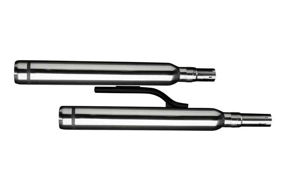 Yamaha Road Star Delkevic 21" Stainless Muffler Exhaust Bull Nose Tip 99-07 - Image 1 of 3