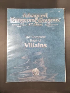 Advanced Dungeons & Dragons 2e Il Libro Completo dei Cattivi TSR Originale - Foto 1 di 14