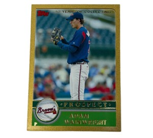 Adam Wainwright 2003 Topps Traded & Rookies Gold Border SP RC #T159 1244/2003