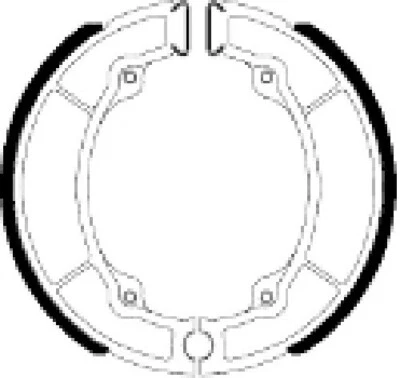 GANASCE FRENO POSTERIORI FERODO FSB733 APRILIA SCARABEO 100 2T 2000 2001 - Immagine 1 di 4