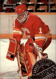 1994-95 Donruss Calgary Flames Hockey Card #244 Andrei Trefilov