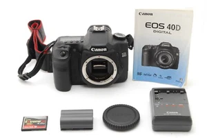 English OK [NEAR MINT] Canon EOS 40D 10.1MP Digital SLR Camera Black Body Japan - Picture 1 of 10