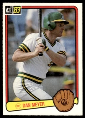 1983 Donruss #413 Dan Meyer - Oakland Athletics - Image 1 of 2