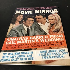 Movie Mirror magazine September 1968 Frank Sinatra- Dean Martin, Barbara Parkins - Picture 1 of 8
