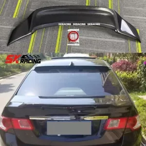 Fits For Acura 2009-2014 Tsx Cu1 Cu2 Real Carbon Fiber Rear Wings Trunk Spoilers - Picture 1 of 14