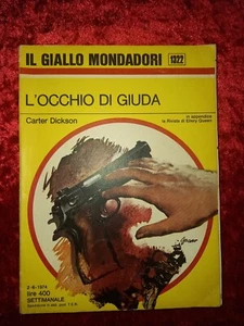 John Dickson Carr L'OCCHIO DI GIUDA giallo MONDADORI N. 1322 ( 1974 ) - Foto 1 di 4