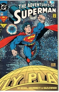 ADVENTURES OF SUPERMAN #505 Oktober 1993 DC Folienhülle Posten #2 {KOSTENLOSER VERSAND} - Bild 1 von 3