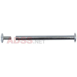 100 2 1/2" Aluminum Screw Posts / Binding Screws / Chicago Screws / Binder Posts - Picture 1 of 1