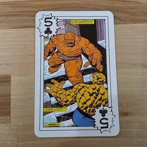 COSA~ Cinque di Club~Carta singola Marvel Comics Universal Studios~Fantastica 4 - Foto 1 di 3