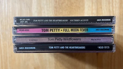 Tom Petty CD Lot of 4 Full Moon Wildflowers Southern Self Titled Original NM - Image 1 of 3