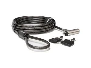 Rocbolt R20 Slim Laptop Security Cable w/ Key Lock & 2 Keys 10mm Lock Head - Afbeelding 1 van 5
