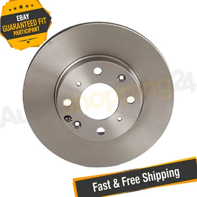 Rotor de freno de disco delantero Brembo 09.5023.10 242 mm para Honda Civic 1988-1991 Foto 1 de 4