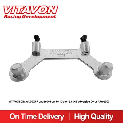 Vitavon CNC Alu 7075 Front Body Post For Kraton 6S EXB V6 Version Only - Image 1 of 3