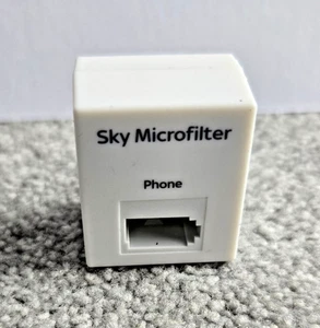 Sky Master Microfilter RJ11 Sky Hub Phone Broadband ADSL MFS2BOU-SMU2 Rev.OD UK - Picture 1 of 3
