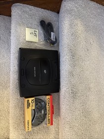 Sega Saturn Model 2 MK-80000A Console - W/ New Controller/cables/ Battery -lot 5