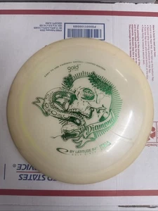 Latitude 64 RARE White Diamond Gold Line PDGA✅ 153g Disc Golf Limited Edition! - Picture 1 of 5