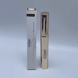 Iconic London: Triple Threat Mascara SCHWARZ - 0,30 oz / 9 ML - Neu im Karton - Bild 1 von 3