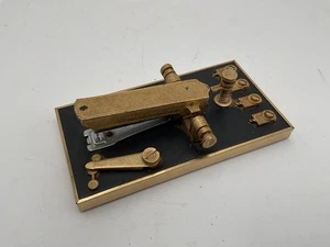 Vintage Ted Arnold Telegraph Morse Code Key Stapler Ham Radio - Picture 1 of 4