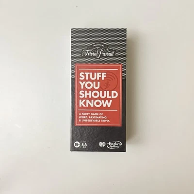 Hasbro Gaming Trivial Pursuit Stuff You Should Know Party Game New  - Image 1 of 3