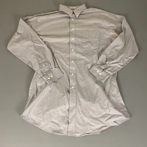 Joseph & Feiss International Fitted Dress Shirt Mens 17 36/37 80s2-Ply Twill - Picture 1 of 15