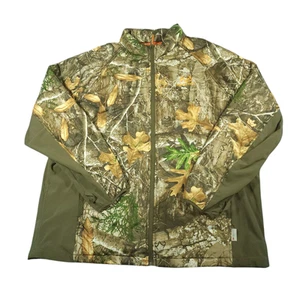 Realtree Jacket Mens 2XL Hunting Camo Full Zip Gorpcore Oversized Packable - Picture 1 of 13