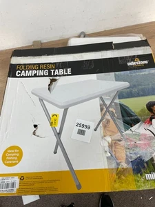 Milestone 28000 Camping Table - White - Picture 1 of 3