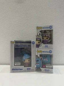 Funko Pop! Pixar Monsters / Monster AG Sully #1155 Boo #17 #1153 exclusivo de Amazon - Imagen 1 de 2