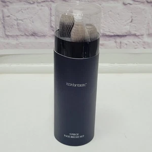 NEU VERSIEGELT lookfantastic 3 Stück Gesicht Pinsel Set Foundation Präzision Kontur - Bild 1 von 6
