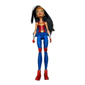 Original DC Super Hero Girls Wonderwoman Aktionfigur 2015 Barbie Mattel DMM24 - Bild 1 von 2