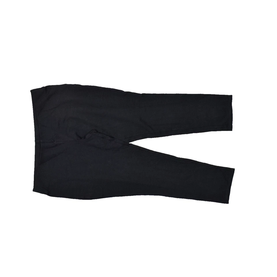 LRL Lauren Ralph Lauren Women's Size PM Legging Skinny Pants Black Viscose Pull - Image 1 of 4