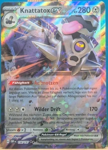 POKEMON - Obsidianflammen - Knattatox EX - 156/197 - deutsch - Bild 1 von 1