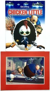 PORTAFOLIO LITOGRÁFICO WALT DISNEY'S CHICKEN LITTLE 11"X14" ~ NUEVO JUEGO TIENDA DISNEY - Imagen 1 de 5