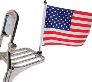 Pro Pad Sport Rack Square Mount With 6in.x9in. USA Flag RFM-SQ - Picture 1 of 1