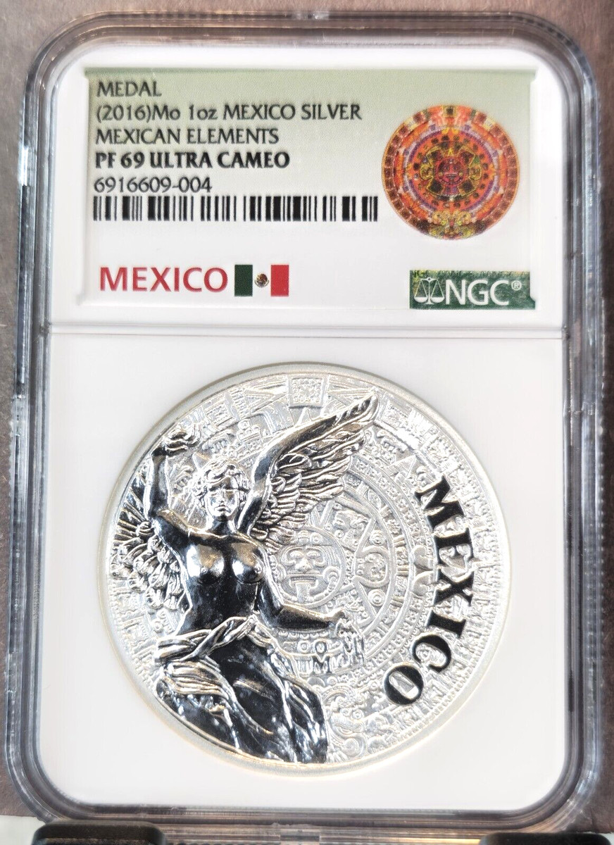 2016 メキシコ リベルタード銀貨 1oz NGC MS70 NGC Certified Mexican Libertad Silver Bullion Coins for sale