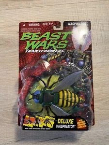 WASPINATOR Deluxe con Burbuja de Rock MOSC 1995 Beast Wars Transformers ¡LECTURA ÚNICA!¡! - Imagen 1 de 14