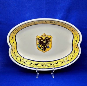 Palio di Siena Tartuca Turtle Cottura Italy Deruta 2-headed Eagle Serving Dish - Picture 1 of 8