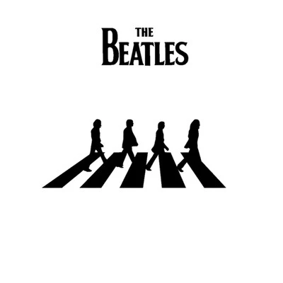 The Beatles on Abbey Road for Macbook Laptop Car Window SUV Wall Decal Sticker - Image 1 of 4