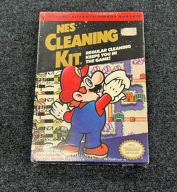 Nintendo NES Original Cleaning Kit Brand New Factory Sealed