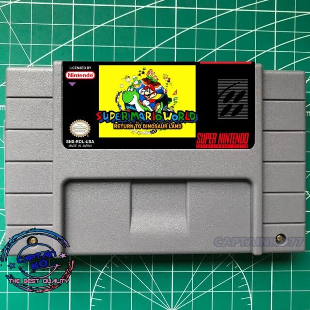 Jogo Super Mario World - SNES - MeuGameUsado