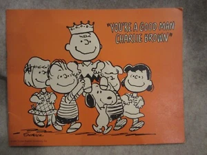 You're A Good Man Charlie Brown 1966 libro produzione Broadway - USATO - Foto 1 di 6