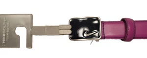 Cinturón de cuero para mujer Nike Golf Tour Edition color fucsia ENVÍO GRATUITO - Imagen 1 de 4