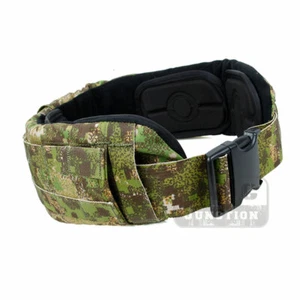 Tactical Quick Release MOLLE Low Profile Padded Battle Belt Pencott Greenzone - Bild 1 von 6