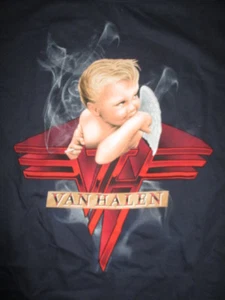 Retro 2010 VAN HALEN 1984 Concert Tour (MD) Shirt w Tag DAVID ALEX EDDIE MICHAEL - Picture 1 of 2