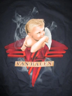 Retro 2010 VAN HALEN 1984 Concert Tour (MD) Shirt w Tag DAVID ALEX EDDIE MICHAEL - Image 1 of 2